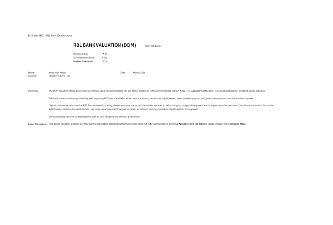 do equity research and financial analysis